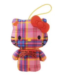 キティちゃん　数量限定タータンチェック柄