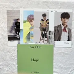 バーノン　An Ode ミニフォトブック　ポストカード　セット