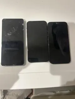 ジャンク iPhone2台とAndroid1台 の3台まとめて