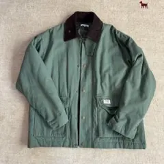 retock＇s襟コーデュロイ切り替え ビッグシルエットブルゾン