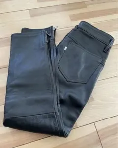 w*a様 nonnative カウレザーパンツサイズ0 定価98780円のサムネイル