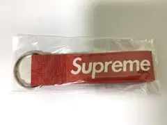 Supreme Webbing Keychain キーホルダー レッド