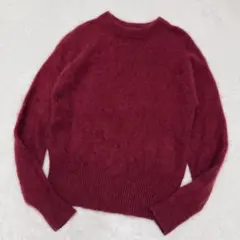 アーバンリサーチドアーズ　ラクーン　キャメル　　ニット　セーター　ふわふわ