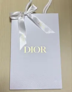 Dior ショッパー リボン付き