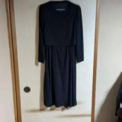 東京ソワール　9号　ブラックフォーマルワンピース