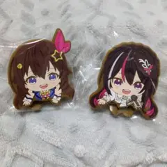 ホロライブ のっかりラバークリップ そらあずセット