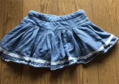 メゾピアノ インナーパンツ付きスカート　110