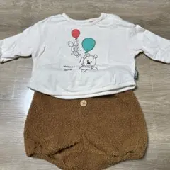BREEZE Disney baby プーさん上下♡