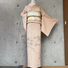 着物19   小紋　正絹　絞り 小紋】正絹 総絞り 黒 | 野の花