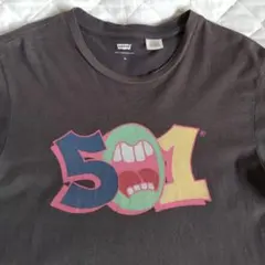 Levi's 501ロゴプリント Tシャツ ◀ M ▶