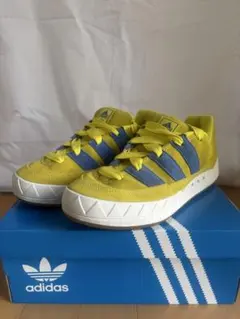 adidas アディマティック イエロー スニーカー