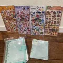 ディズニー　プチドロップステッカー　うるちゅるポップシール　セット