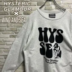 266【限定コラボ】ヒステリックグラマー×ウィンダンシー☆ビッグロゴスウェット