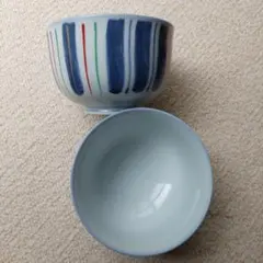 C4689 砥部焼 東窯 くらわんか 茶碗 絵柄名不明 ユーズド - メルカリ