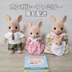 【 匿名配送 】シルバニアファミリー　カンガルーファミリー４体セット