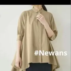 #Newans ハンカチーフヘムシャツのサムネイル