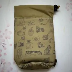 未使用　リサラーソン　猫　スケッチデザイン ペットボトルカバー