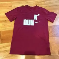 Nike DUNK Tシャツ Sサイズ バーガンディ　バスケ