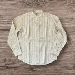 ❤️美品 無印良品 バンドカラー シャツのサムネイル