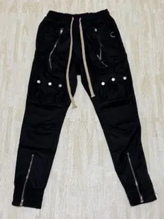 Rick Owens風ジッパー付きブラックパンツ Rick Owens風ジッパー付きブラックパンツ - メルカリ