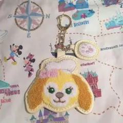 ダッフィー&フレンズ 東京ディズニーシー キーチェーン サガラ刺繍 クッキーアン