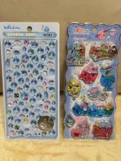 【正規品】　しずくちゃんボンボンドロップmini &ウォーターシール2セット
