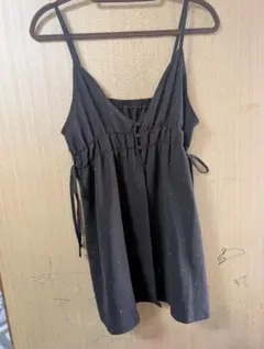 しまむら キャミチュニック ブラウン