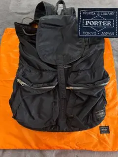 【良品】希少PORTER タンカー　吉田カバン リュック バックパック ブラックのサムネイル