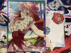 中野五月 一番くじ F賞イラストボードなど2点セット