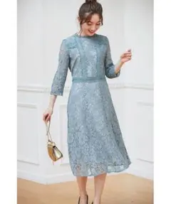 tocco closet 総レース ワンピース ドレス