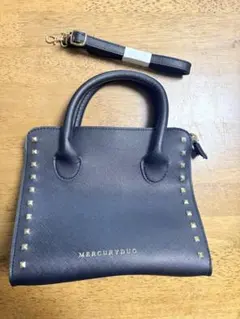 MERCURYDUO スタッズ付き2wayショルダーバッグ