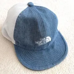 THE NORTH FACE キッズ　デニム　メッシュキャップ 帽子