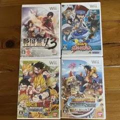Wiiゲーム 4本セット