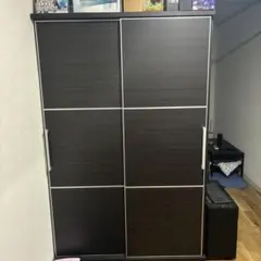 7月11日発送！大型ワードローブ クローゼット ダークブラウン 7月11日発送！大型ワードローブ クローゼット ダークブラウン - メルカリ