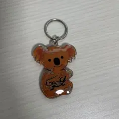 コアラ アクリルキーホルダー アボリジナルアート風