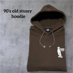 ゴ*ス様 【希少】90’s old stussy フードパーカー　shadow