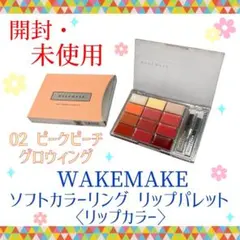 【開封・未使用】WAKEMAKE ソフトカラーリング リップパレット 02のサムネイル