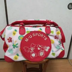 定価38000 M.U SPORTS ボストン バッグ ゴルフ ウエサコ ミエコ - メルカリ