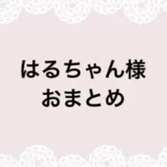 はるちゃん様おまとめページ