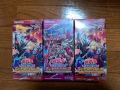 遊戯王　デッキビルドパック　3BOX 新品シュリンク付き