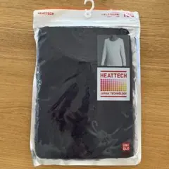 【新品】UNIQLO ヒートテック 130 Uネック（九分袖） ネイビー