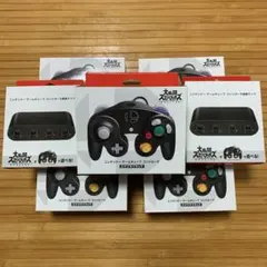 【未開封】ゲームキューブ コントローラー 5個・接続タップ 2個　任天堂　GC