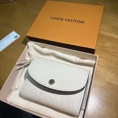 『値下げしました』ルイ・ヴィトン　ポルトモネ・ロザリ　白