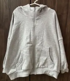 sotofuku ジップアップパーカー グレー 110cm