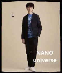 美品　ナノユニバース セットアップ　ブラックＬ