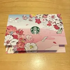 スタバ　ペーパーカードケース　さくらのサムネイル