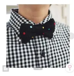 蝶ネクタイ　branshes　キッズ　ブランシェス