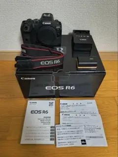 【中古】Canon EOS R6 本体（バッテリー11個、箱、アクセサリー） 中古】Canon EOS R6 本体（バッテリー11個、箱、アクセサリー） 中古