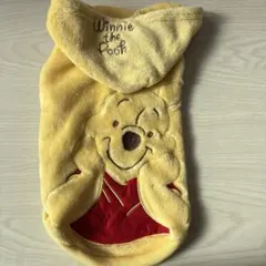ウィニー・ザ・プー 犬服 フード付き