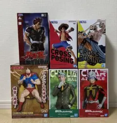 ワンピース・ガンダム・キン肉マン・刃牙 フィギュア６点セット ワンピース・ガンダム・キン肉マン・刃牙 フィギュア6点セット - メルカリ
